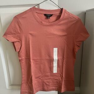 Banana Republic Coral Short Sleeve Tee